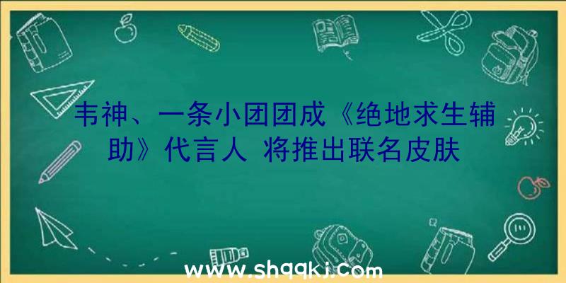 韦神、一条小团团成《绝地求生辅助》代言人